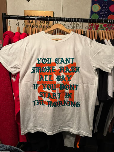 Preview pic of Wookerson “you can if you don’t” tee