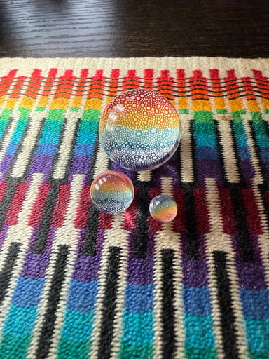 Preview pic of Dosa Glass rainbow slurper set