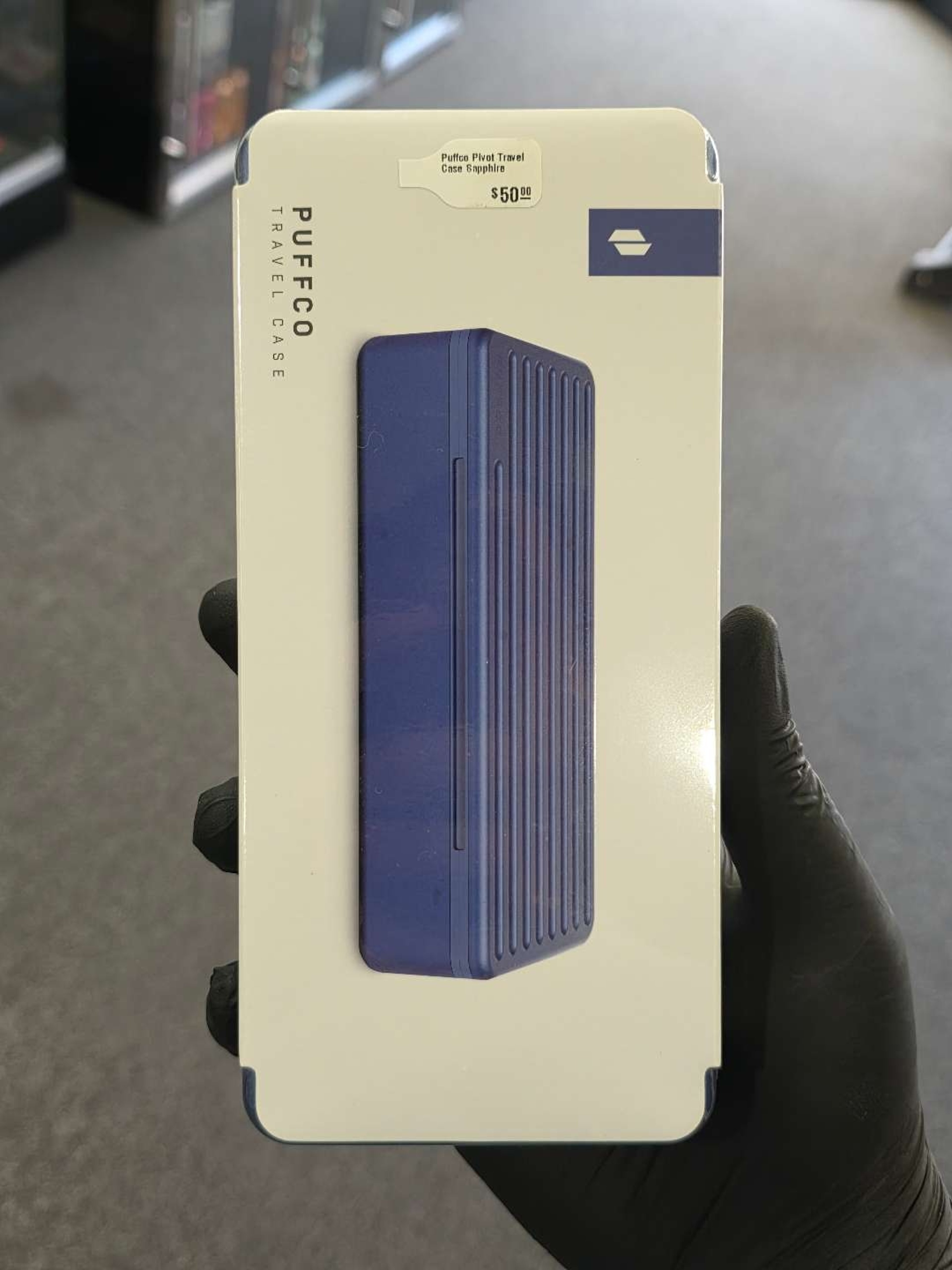 Preview pic of Puffco Pivot Travel Case LE Sapphire