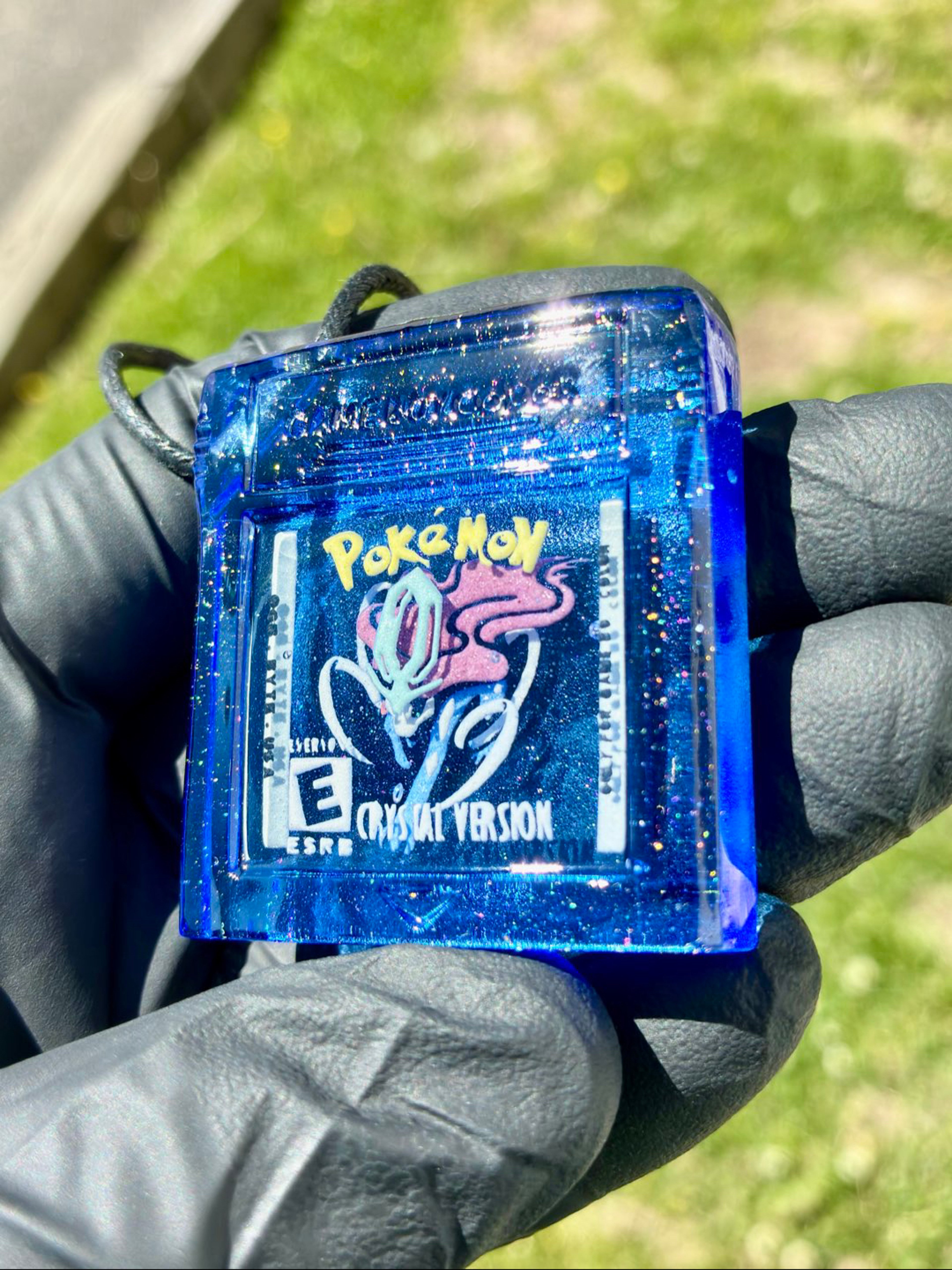 Preview pic of Pokemon Crystal cartridge pendant