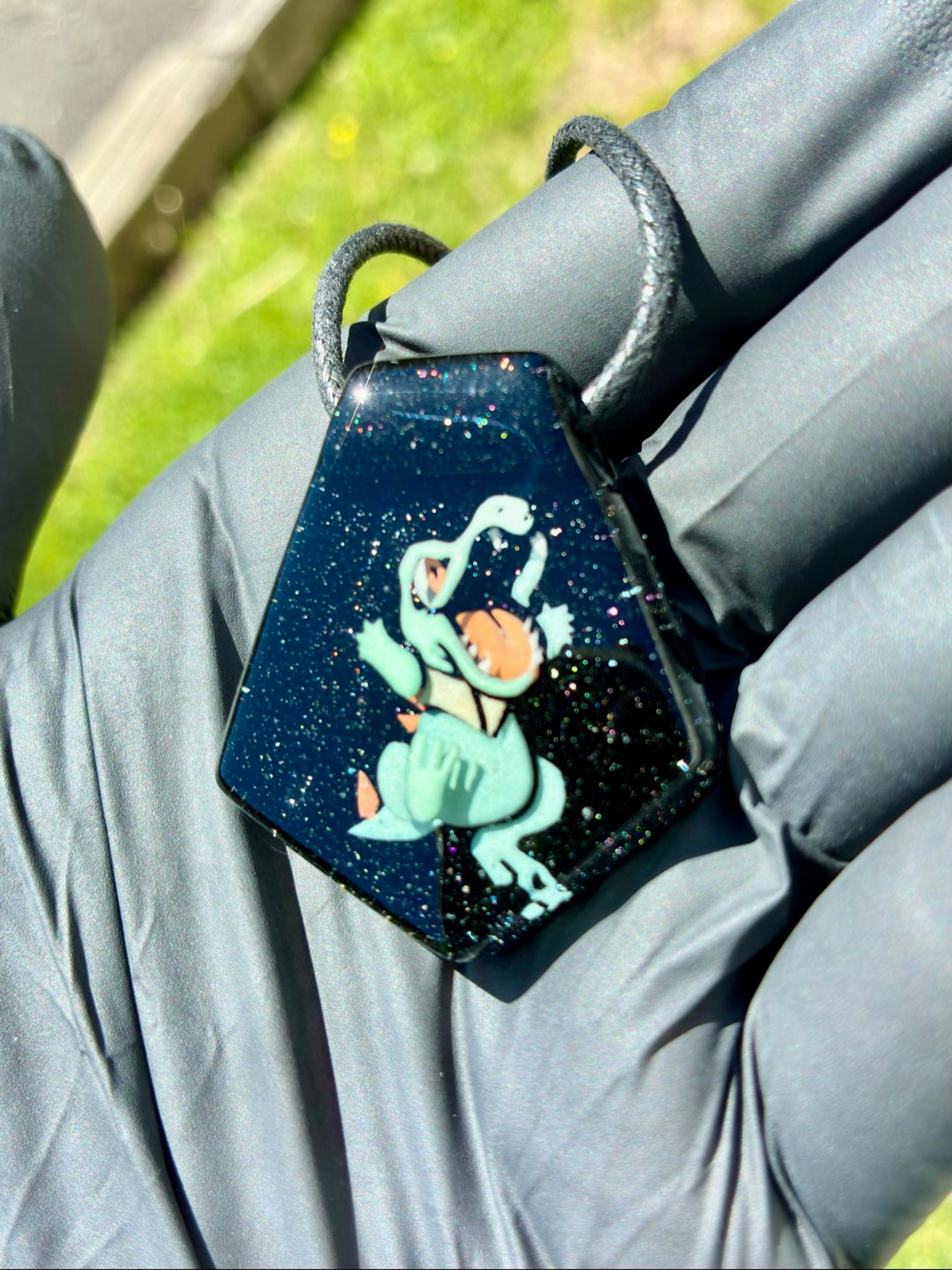 Preview pic of Pokemon Totodile pendant