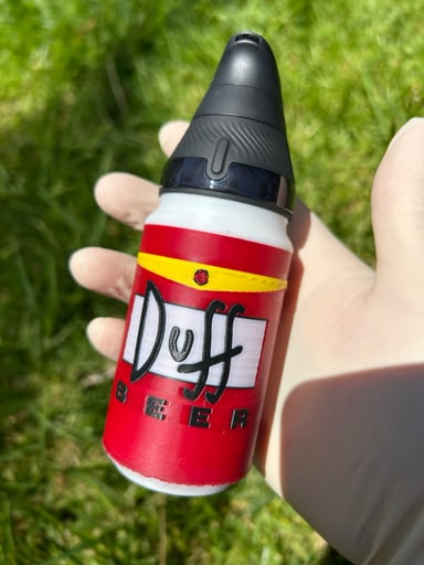Preview pic of Puffco proxy core Simpsons duff can