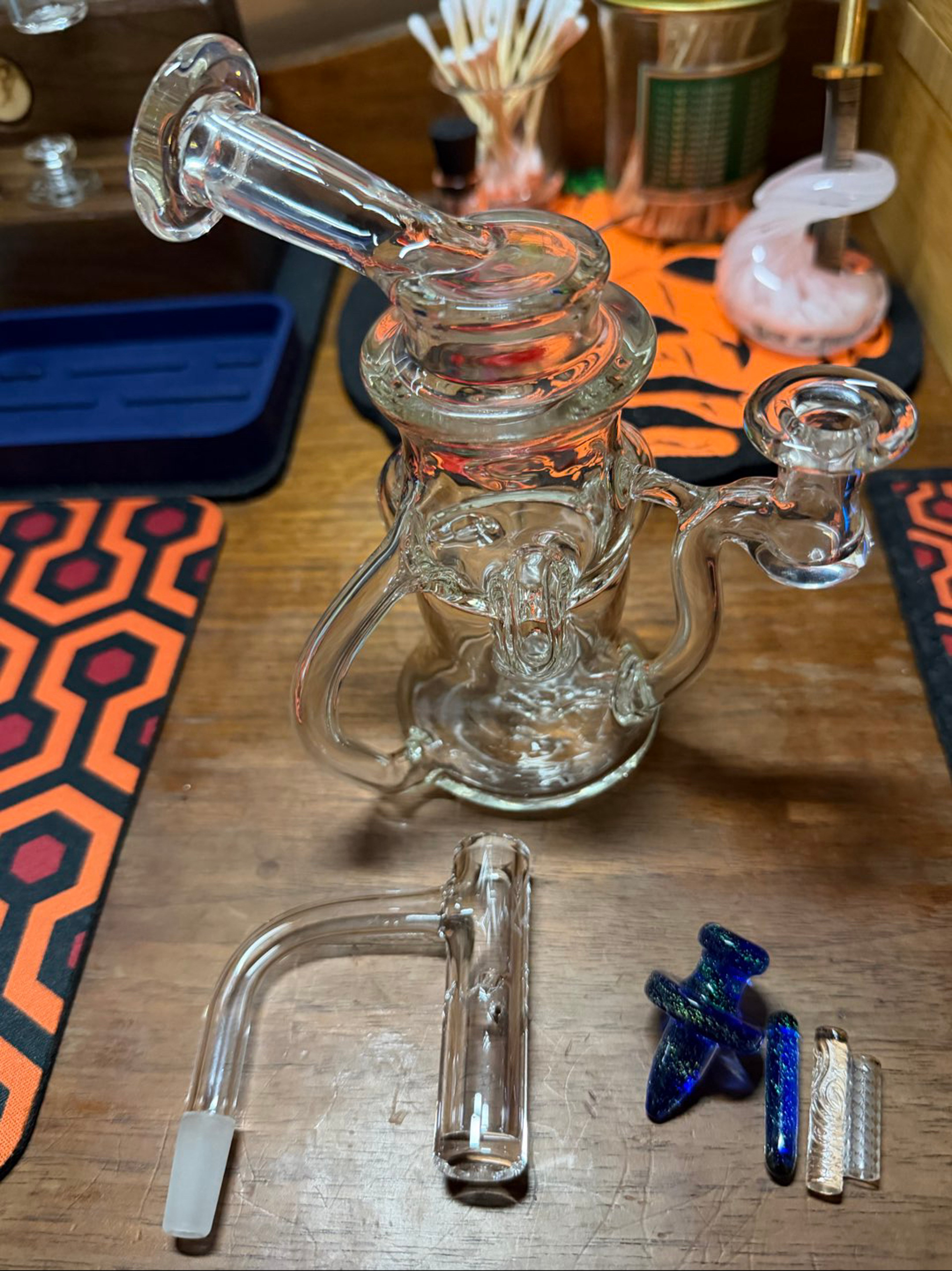 Preview pic of Boro by Wombat 2022 3-Up, 2-Down Bloopcycler 10/90 and VGW 16mm Luna Banger with Apex Cap and Pillars