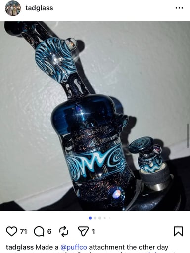 Preview pic of Puff Co. custom attachment