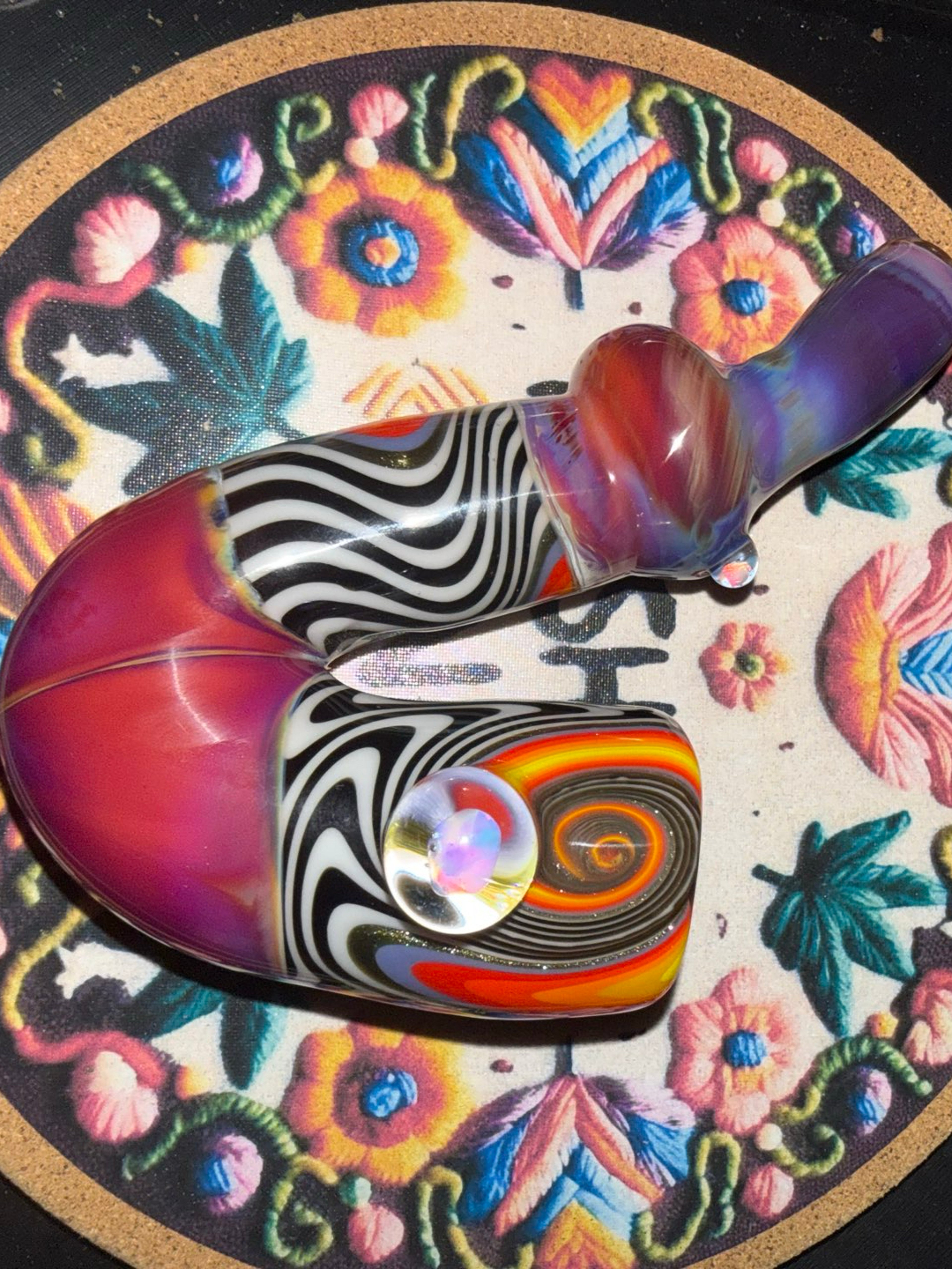Fully worked Sherlock with opals image 0