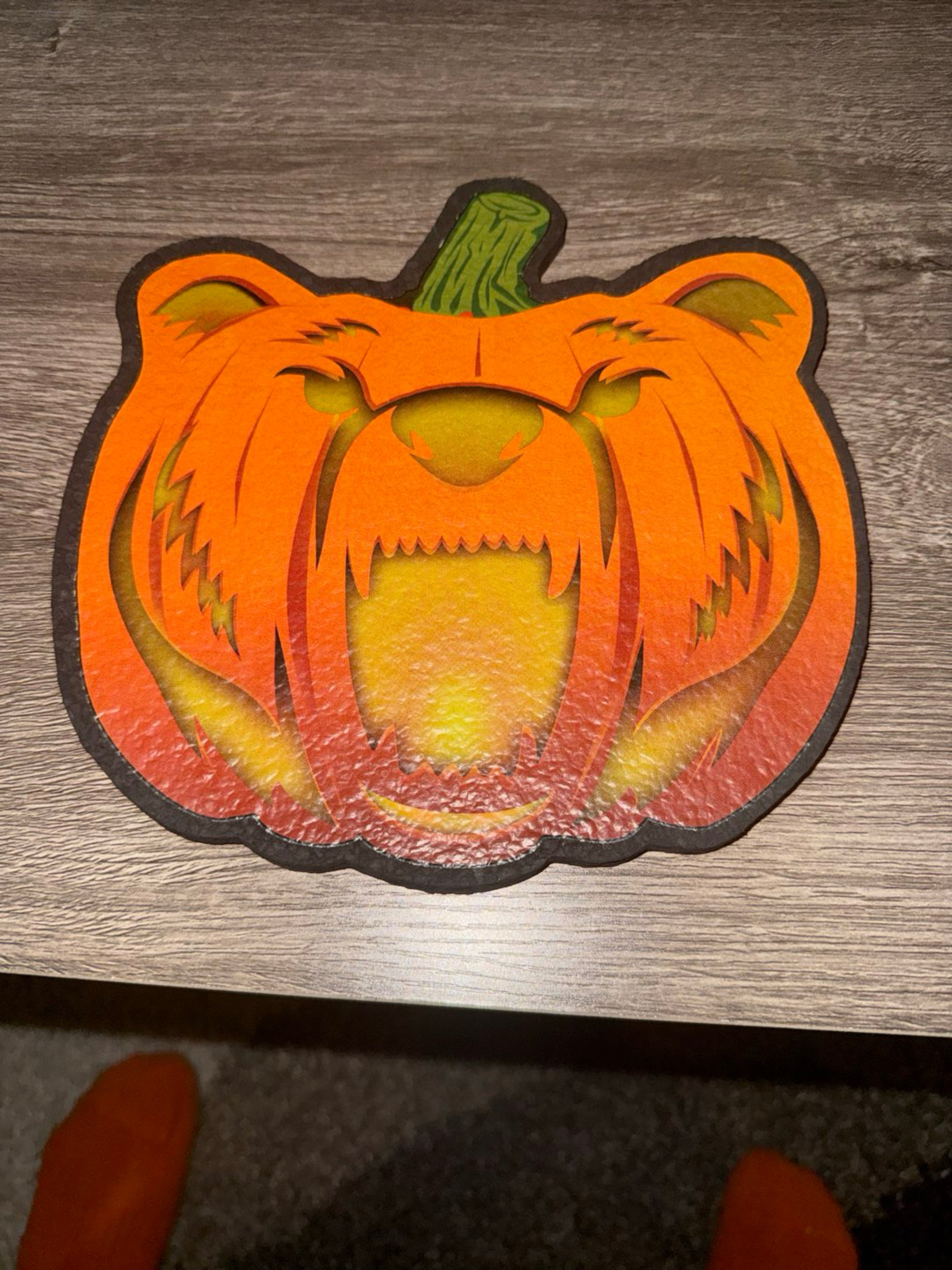 Preview pic of Bear Quartz pumpkin mat