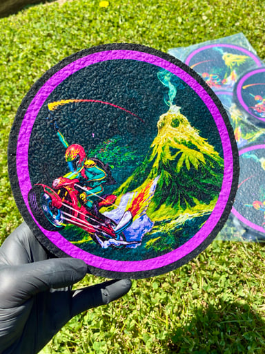 Preview pic of Dewey’s x GreenVolcano mood mat visual fiber
