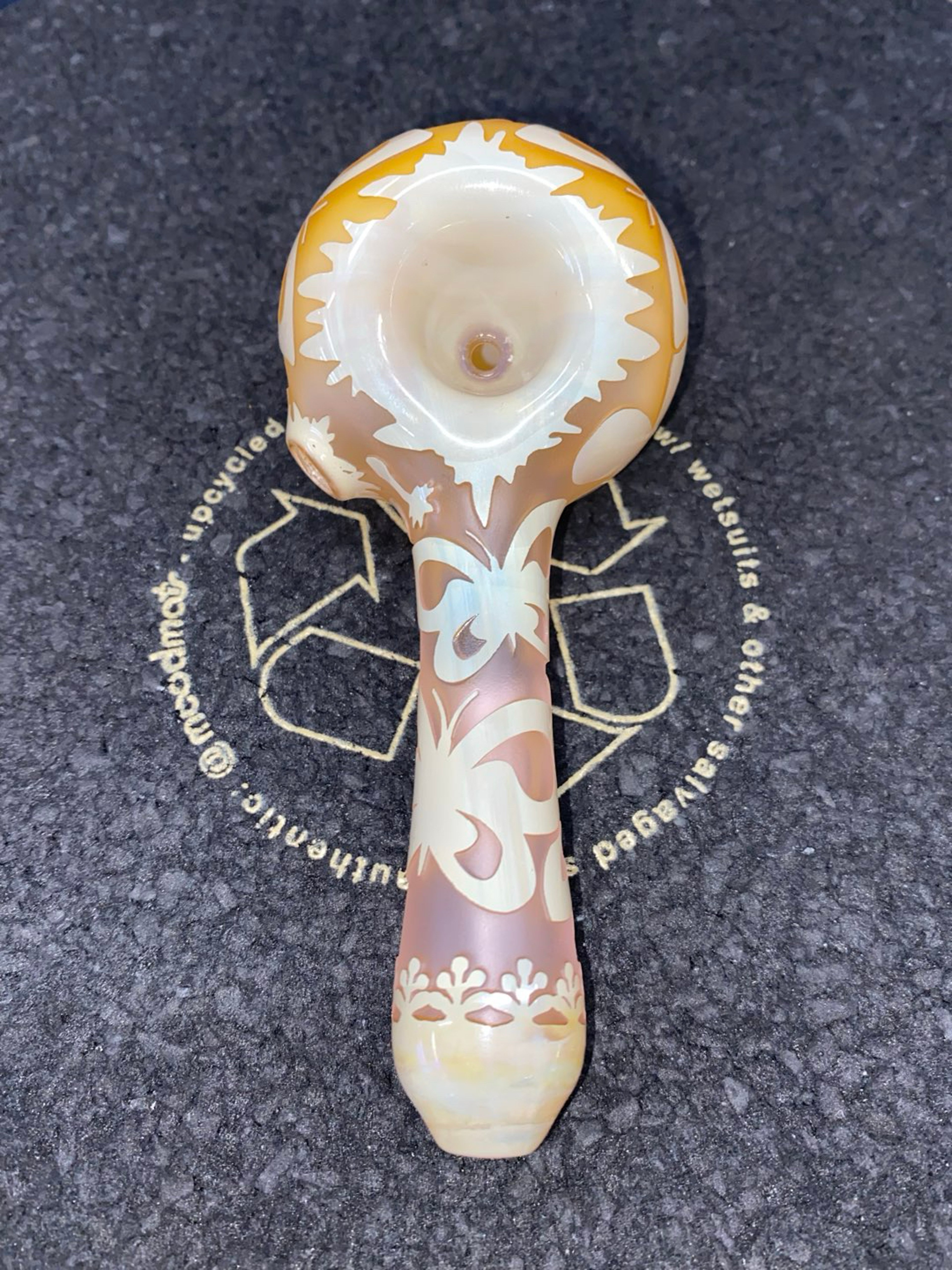 Preview pic of Liberty 503 Sandblasted Butterfly Spoon