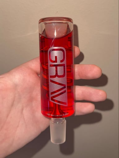 Preview pic of 18 mm Red Grav Glycerin Chiller