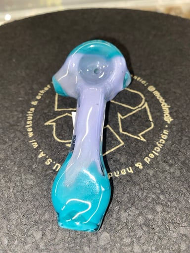 Preview pic of Freeways Glass Art Mini Spoon