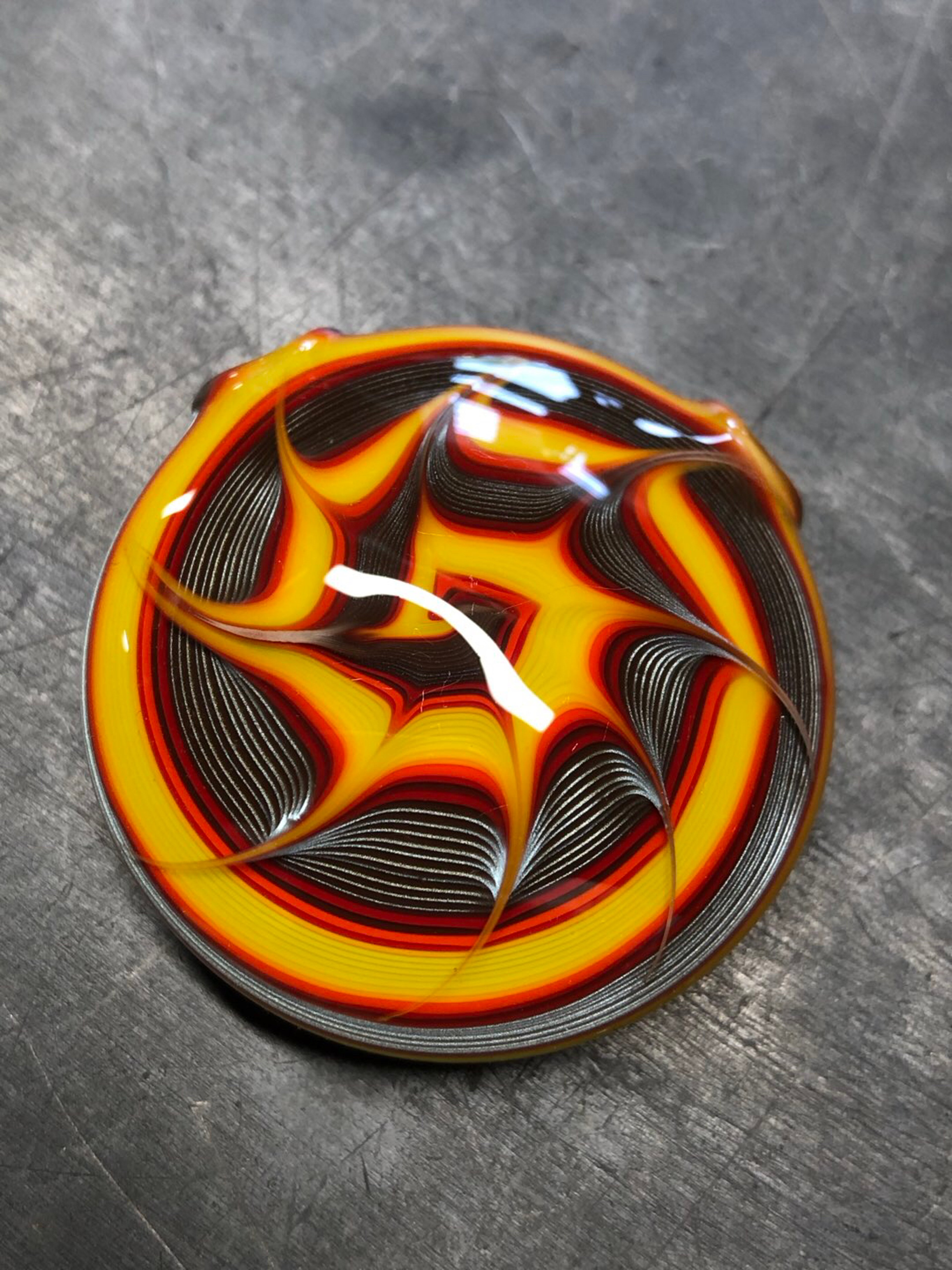 Raked spiral pendant image 0