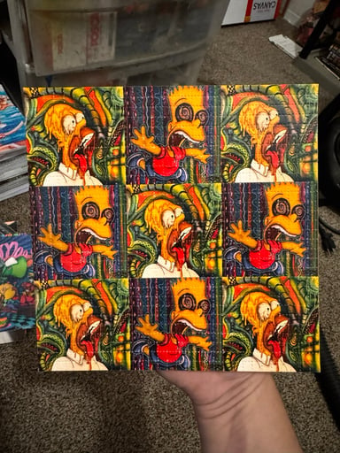 Preview pic of Homer / bart blotter