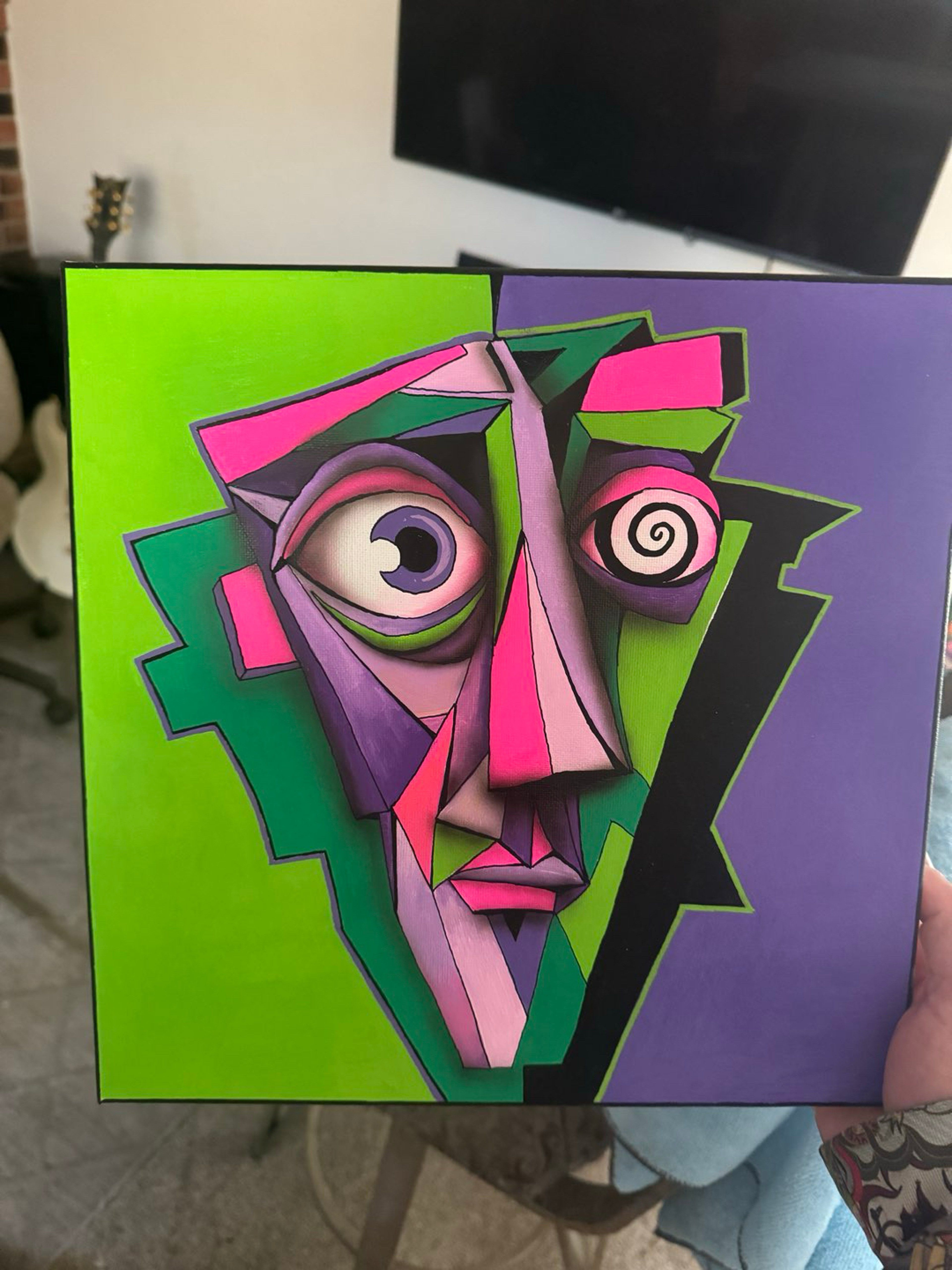 Preview pic of 10x10” canvas original