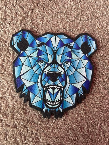 Preview pic of Bear Quartz x Moodmats: “Iced Bear” Mood Mat