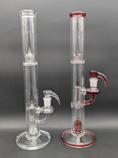 Preview pic of 2K GLASS 16" 360 GRID TUBE W/ SPLASH GUARD