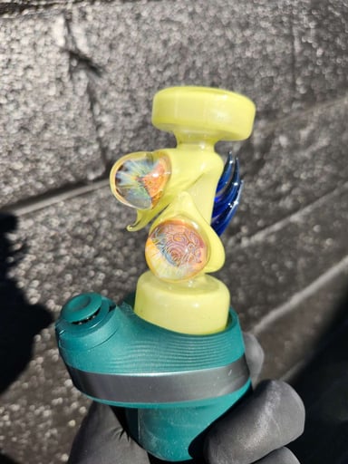 Preview pic of FREEEK DUAL BRAIN MARBLE PUFFCO DRY TOP