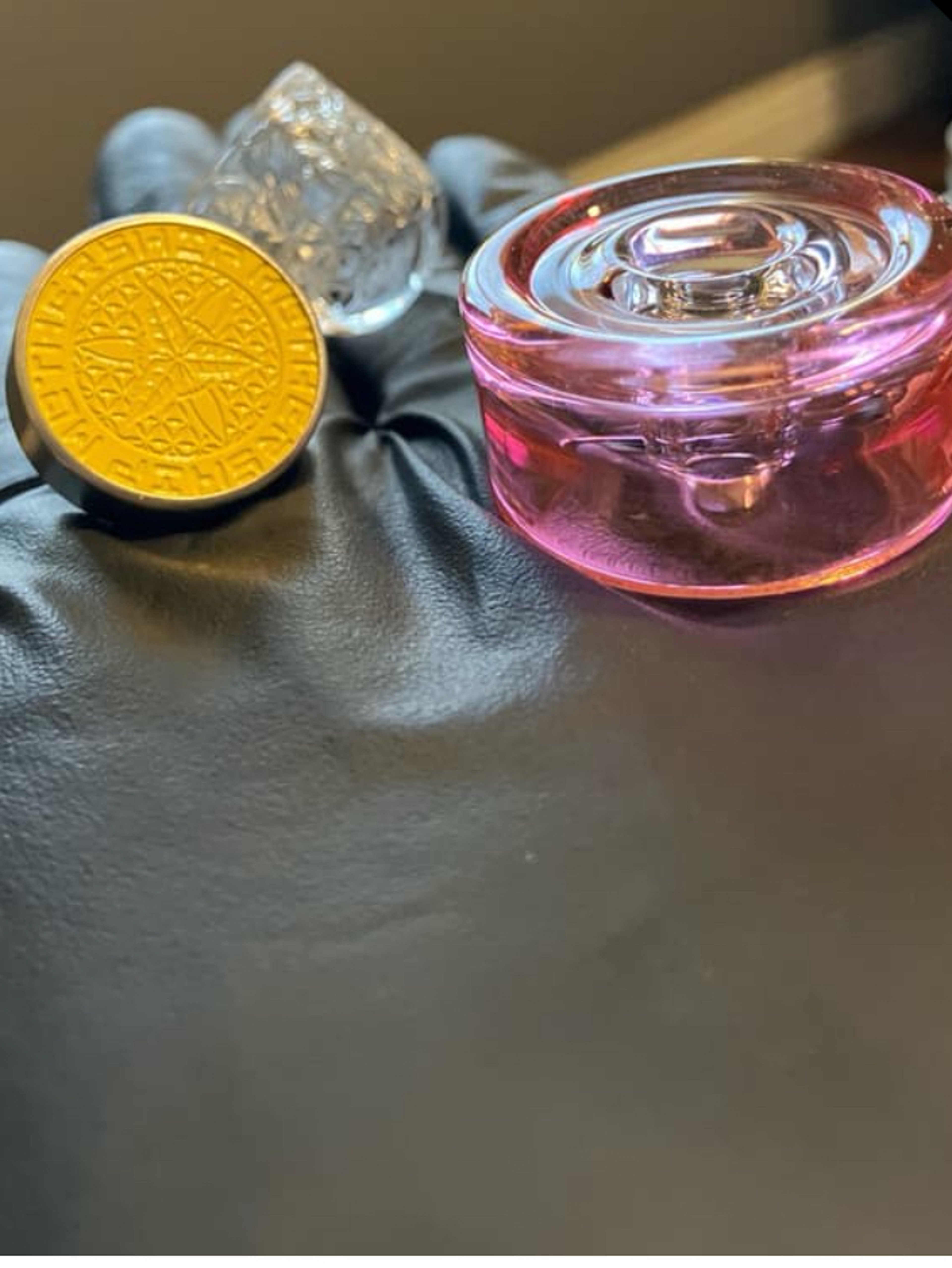 Preview pic of Mothership bucket set 24k gold fumed ofz and yellow swing