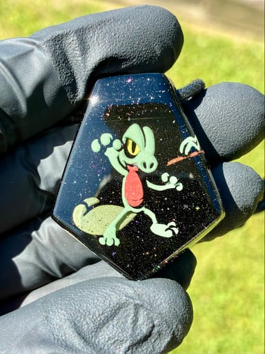 Preview pic of Pokemon Treecko pendant
