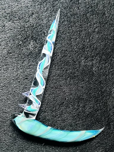 Preview pic of MarvinsGlass024 Signature Scythe 🩵