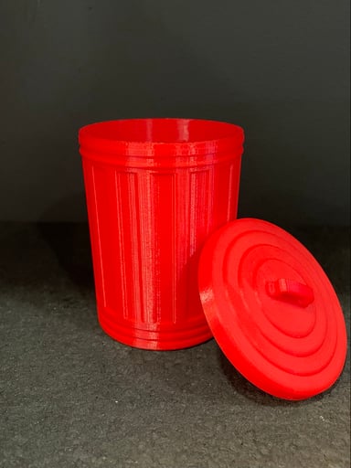 Preview pic of Glob Mob Mini Trash Can