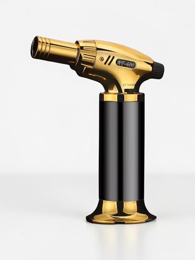 Preview pic of ANTAI AT600 Refillable Butane Torch Lighter – Black Jet Flame Torch