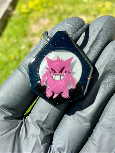 Preview pic of Pokemon Gengar pendant