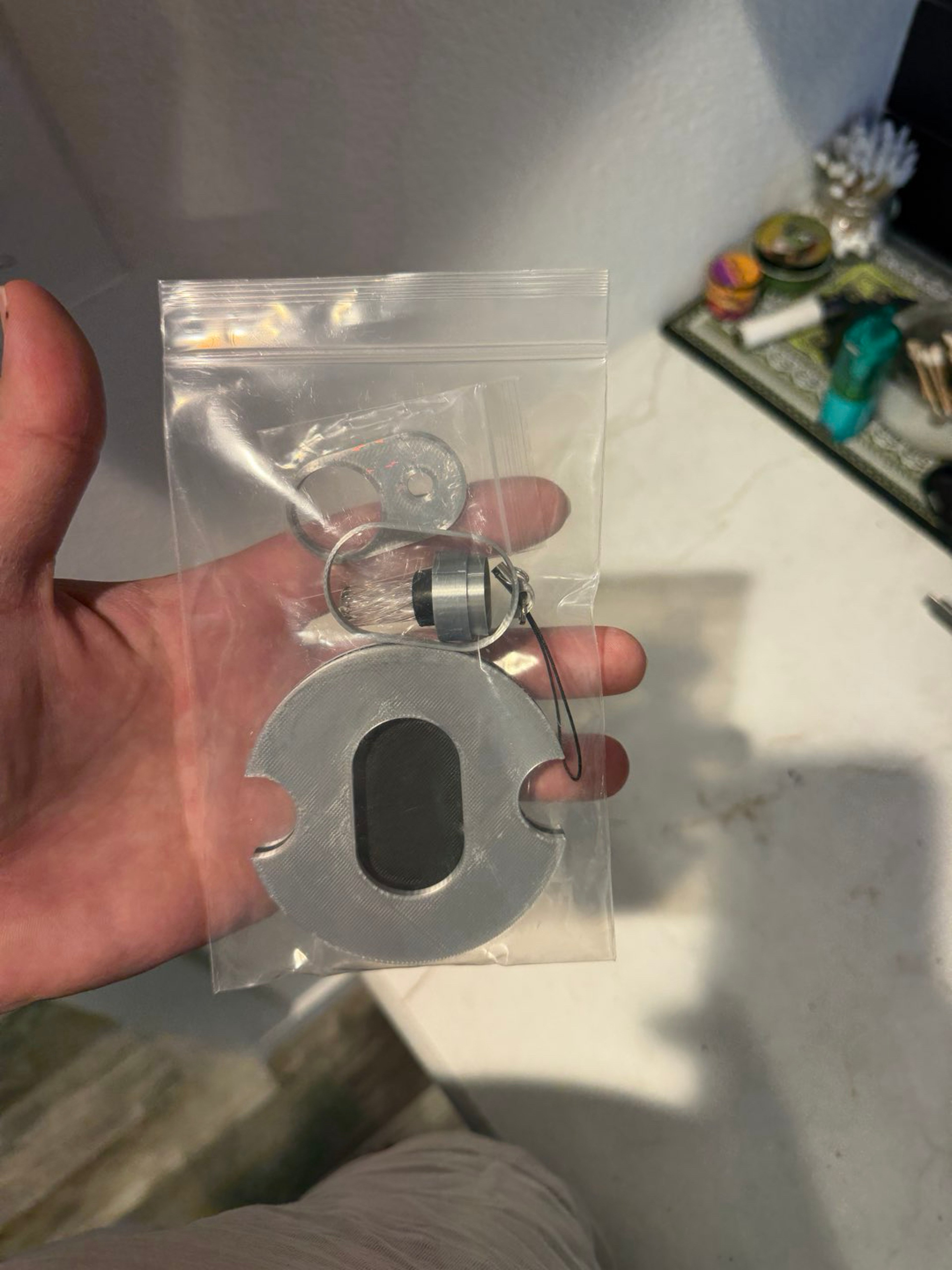 Preview pic of Nope2dope stabilizer base and accessories kit with mouthpiece