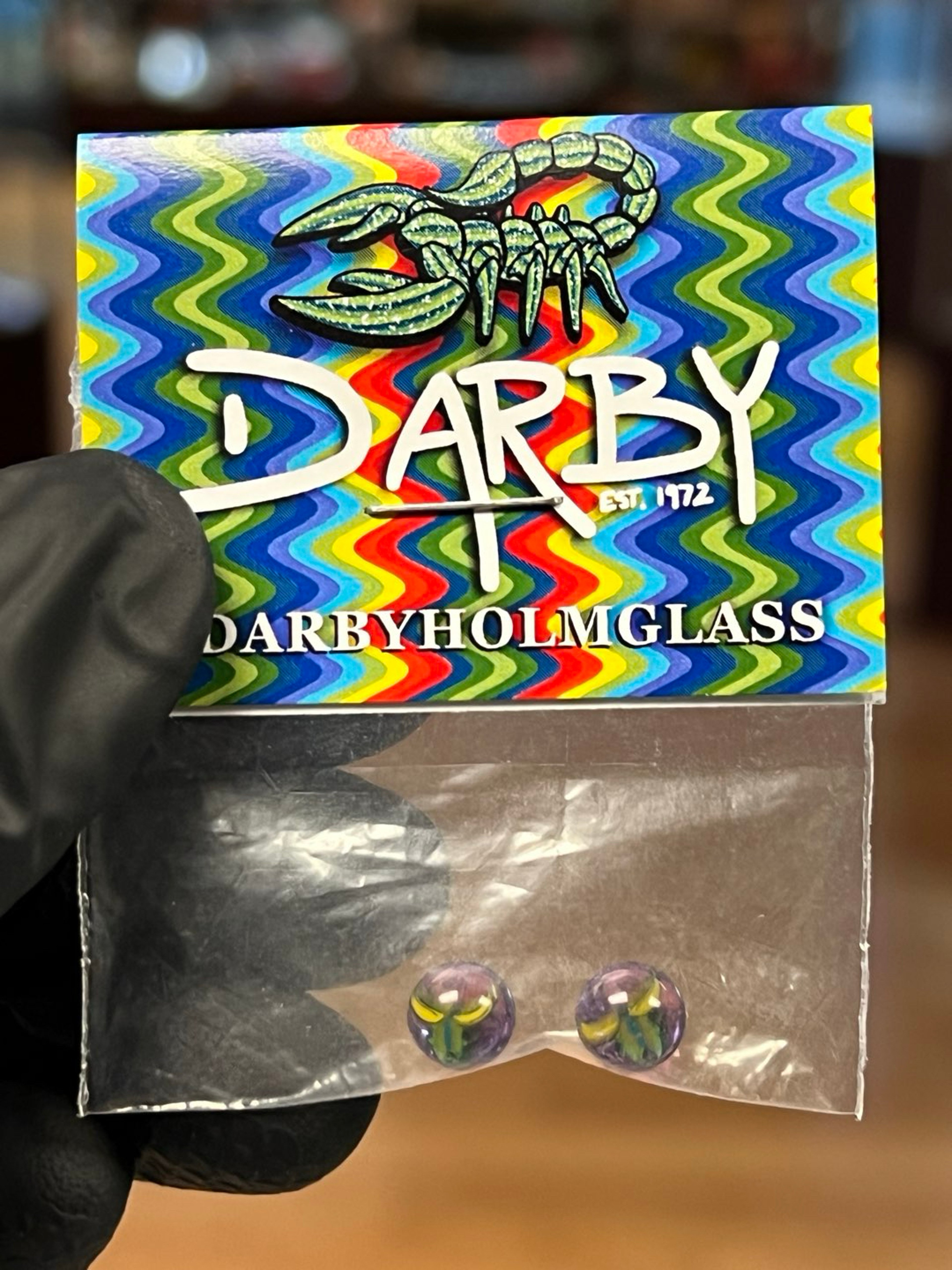 Darby Holmes glass pearls image 0