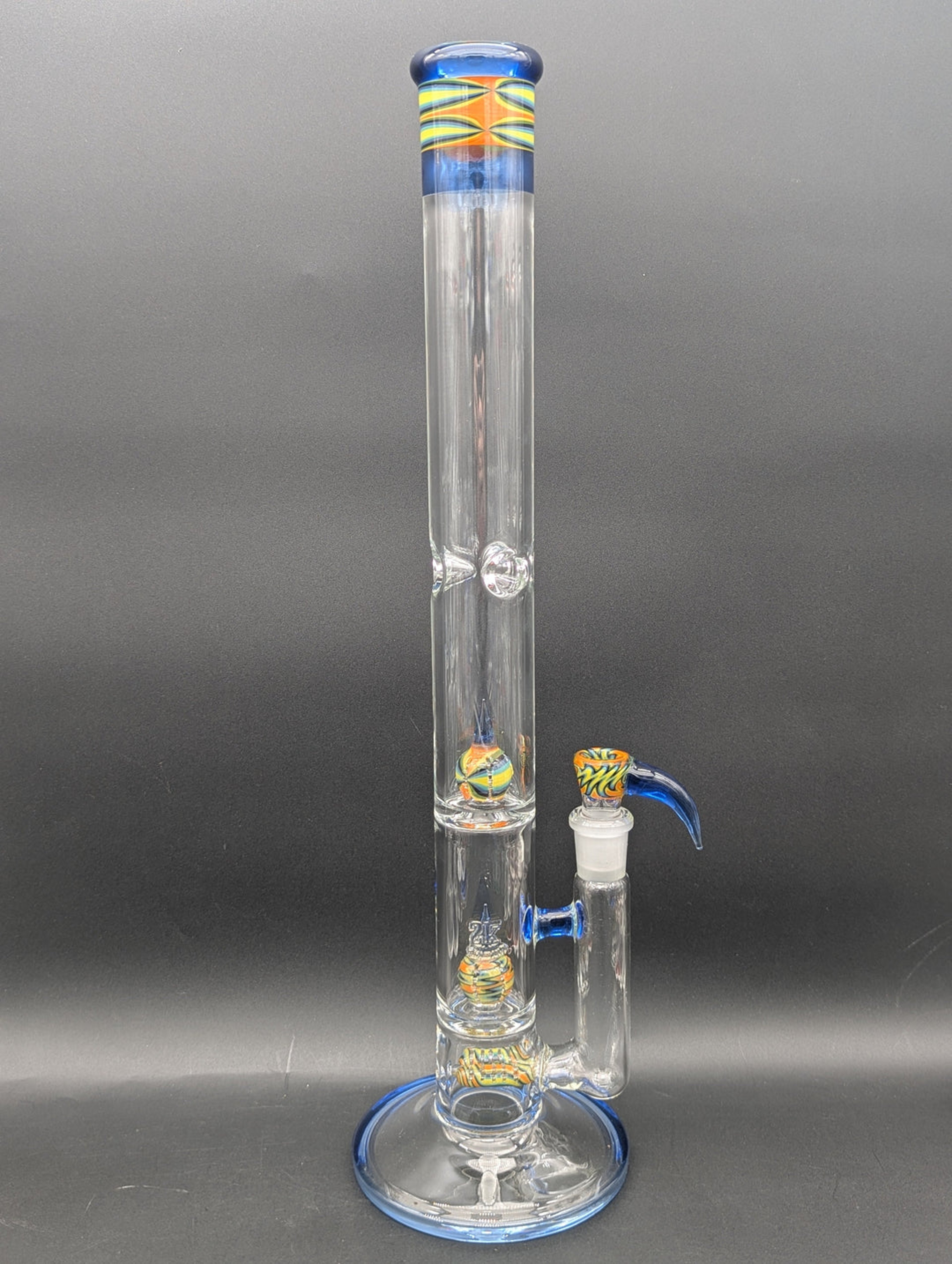 Preview pic of 2K GLASS - TRIPLE PERC TUBE - BLUE WORKED