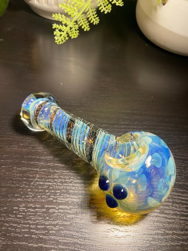 Preview pic of Dichro Glass Pipe Silver fumed