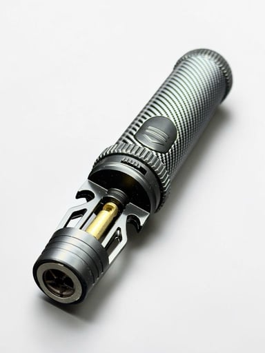 Preview pic of HB310 Carbon Fiber Jet Torch Lighter Windproof Refillable Butane Lighter