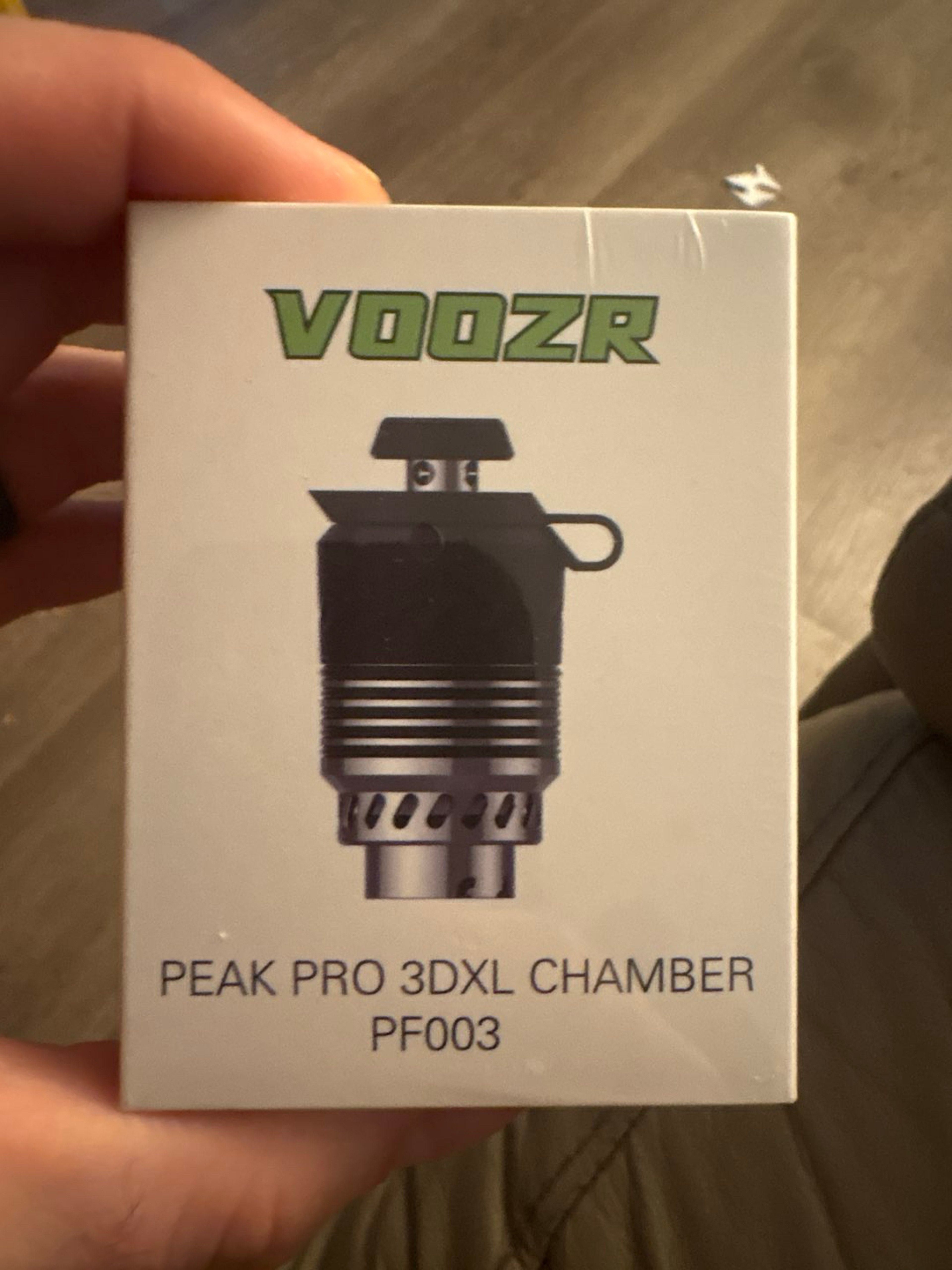 Preview pic of Voozr peak pro 3-D XL chamber
