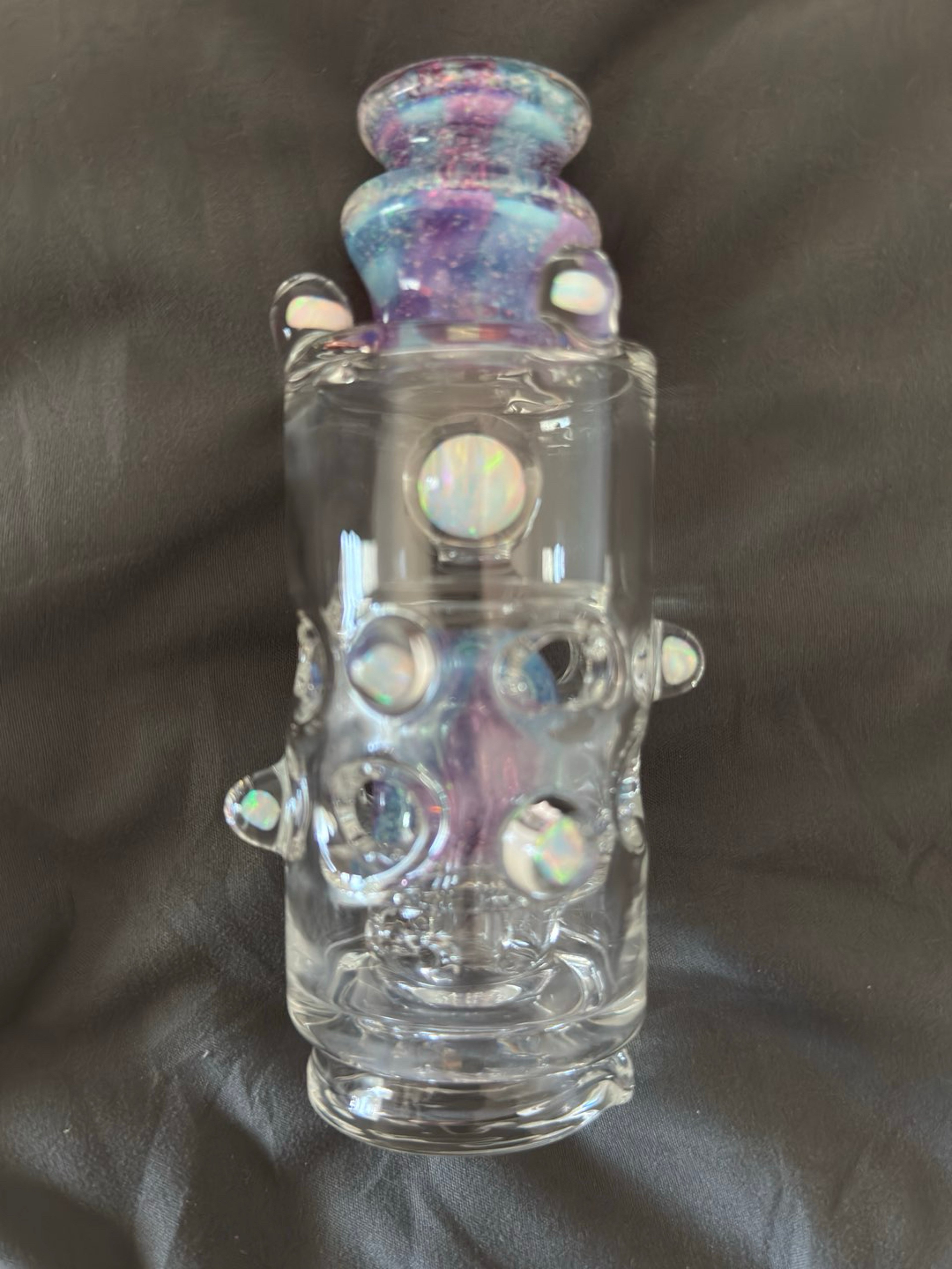 Preview pic of Randohm Puffco Top! Crushed Opal! 10 Opals! 10mm Opal Sphere!
