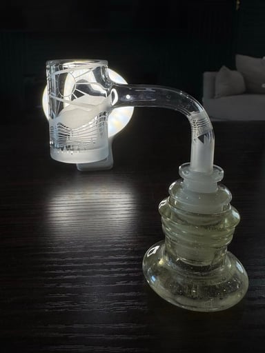 Preview pic of Victory Glassworks "Sunshine" 10mm 90° Banger