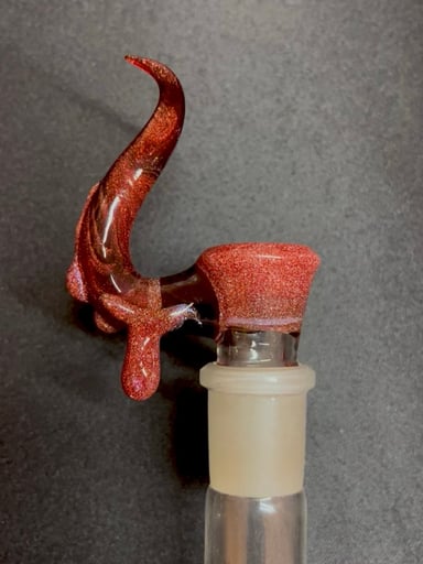 Preview pic of Red Blizzard/Red Elvis 18mm slide