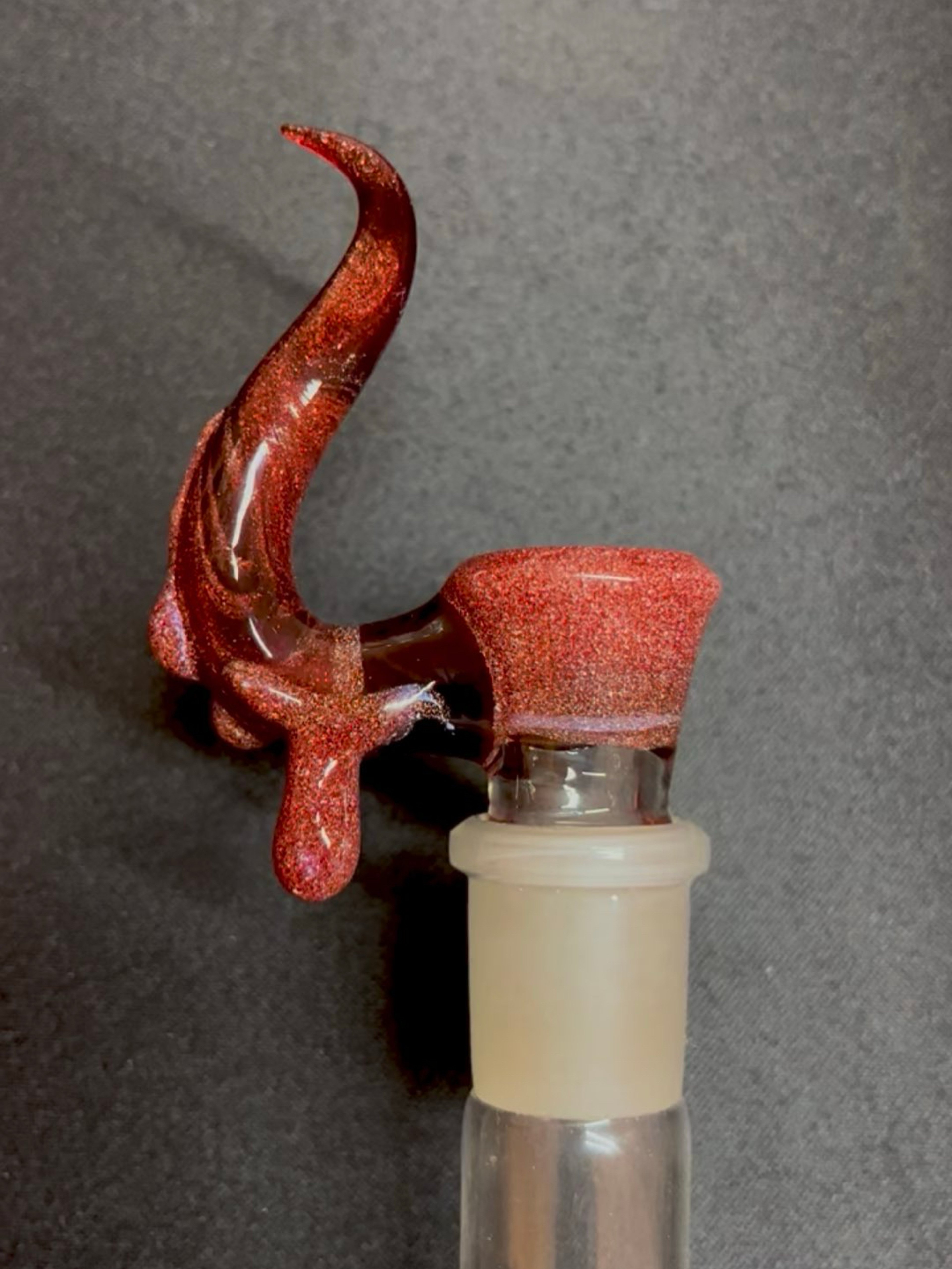 Preview pic of Red Blizzard/Red Elvis 18mm slide