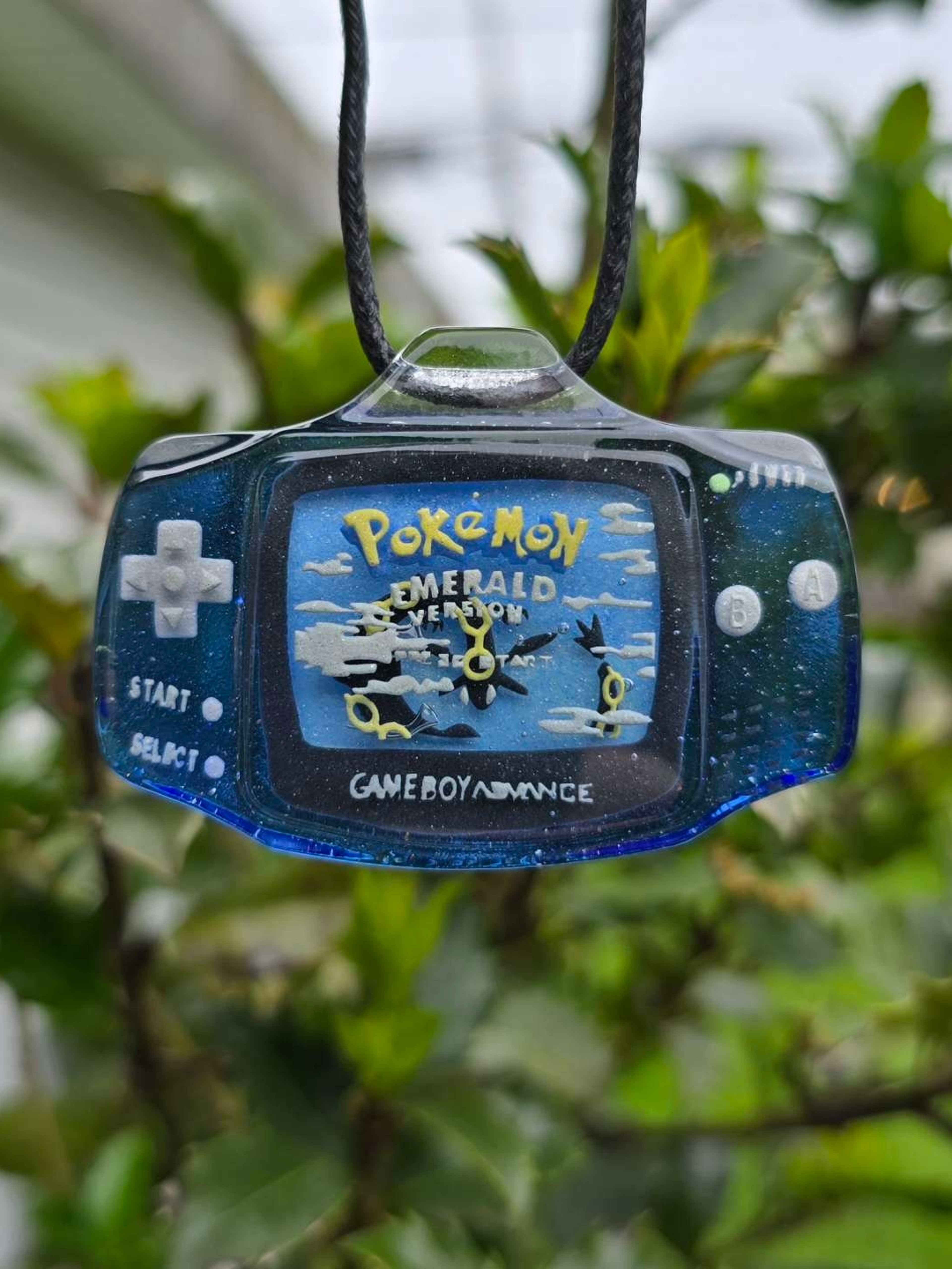 Preview pic of Pokemon Emerald Rayquaza Glow Pendant