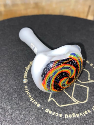 Preview pic of Technicks Glass Rainbow Cap Spoon