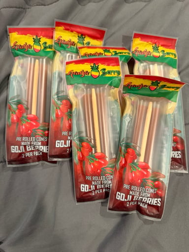 Preview pic of 6 packs Goji berries wrap