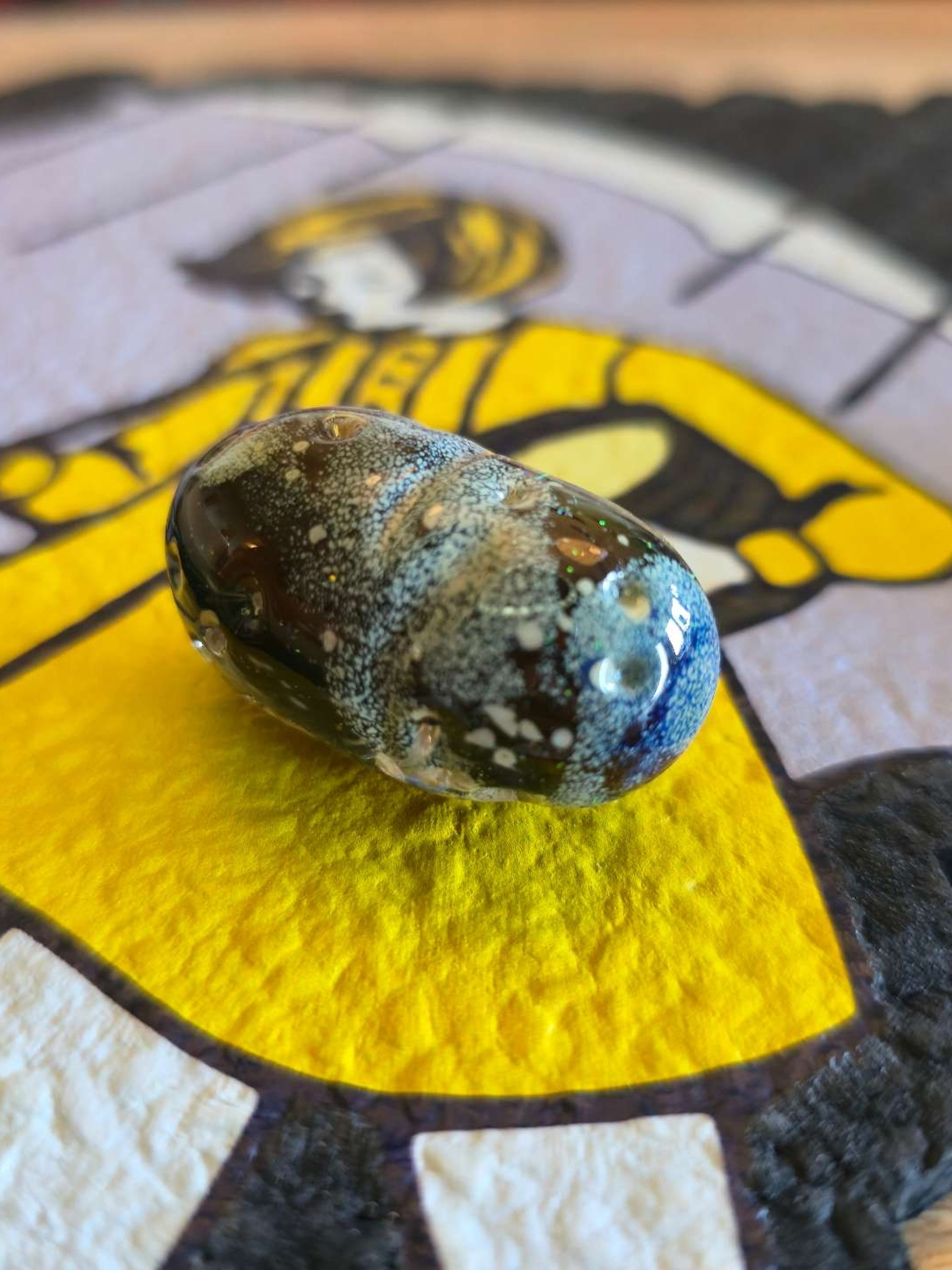 Preview pic of Collab Alec Blows Glass × Soup Glass Pocket Potato