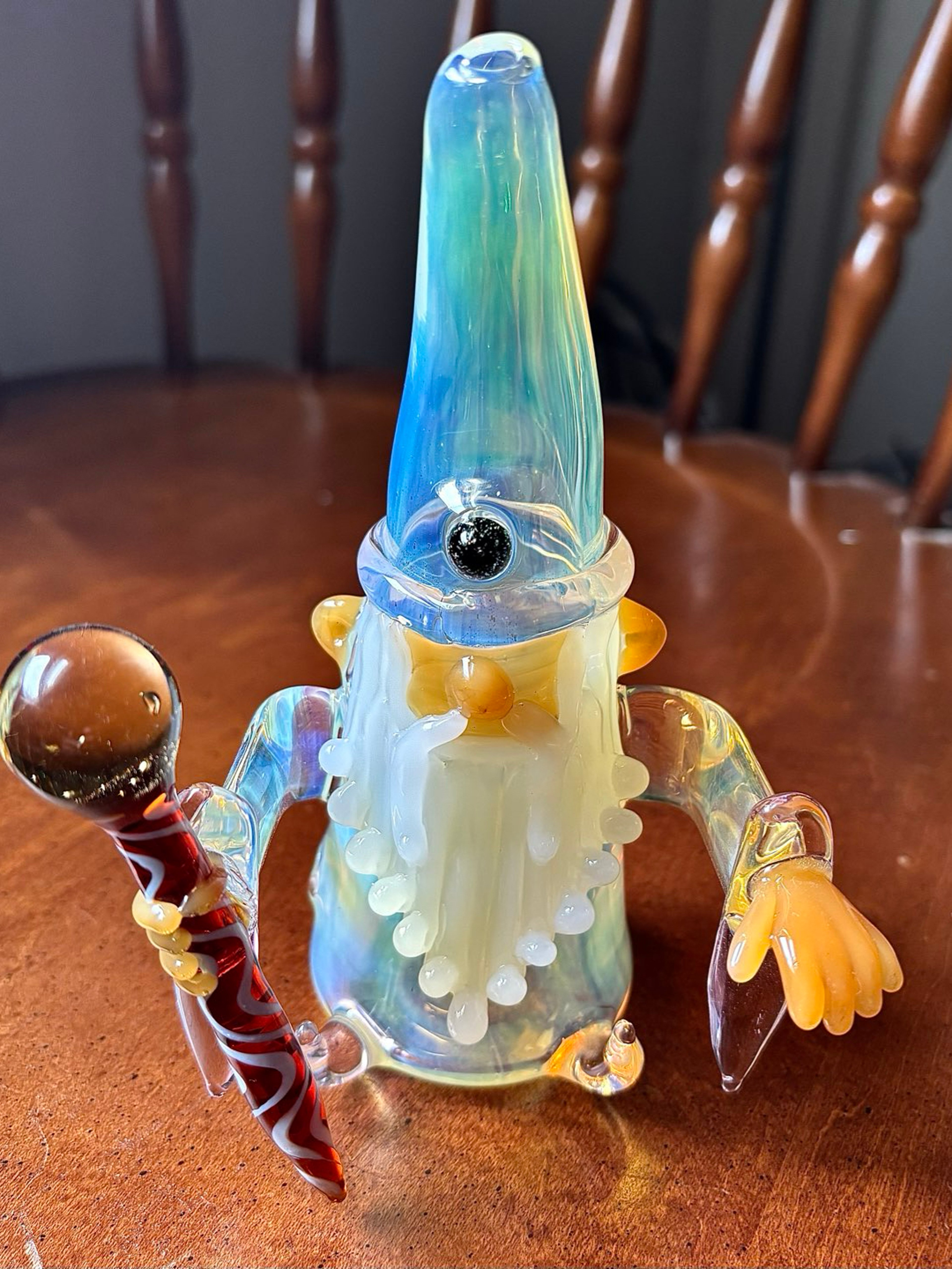 Wizard Pipe with opal image 0