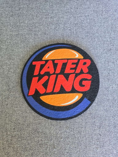 Preview pic of Alec Blows Glass Tater King Mat