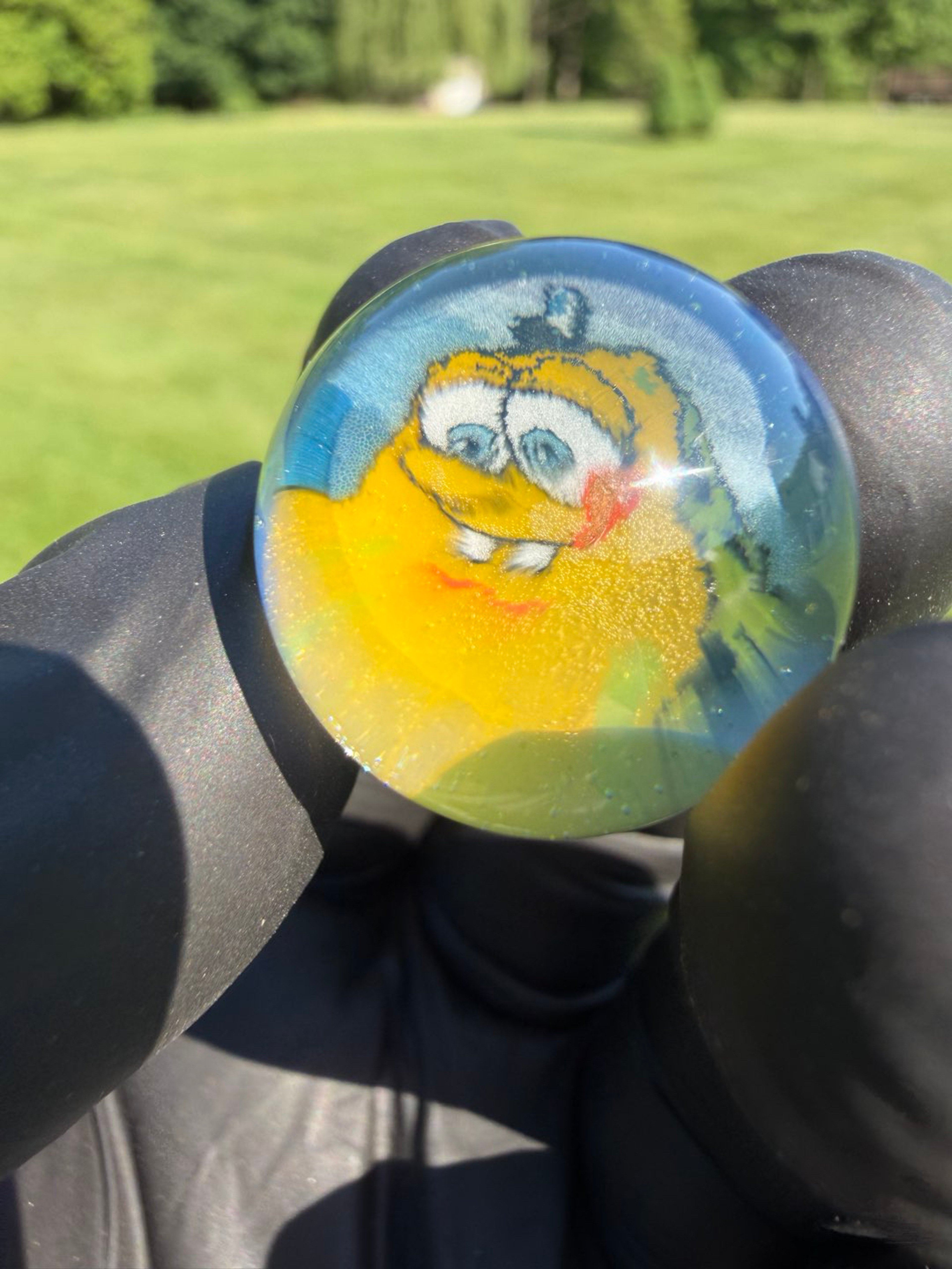 Preview pic of SpongeBob Marble with sponge swirls