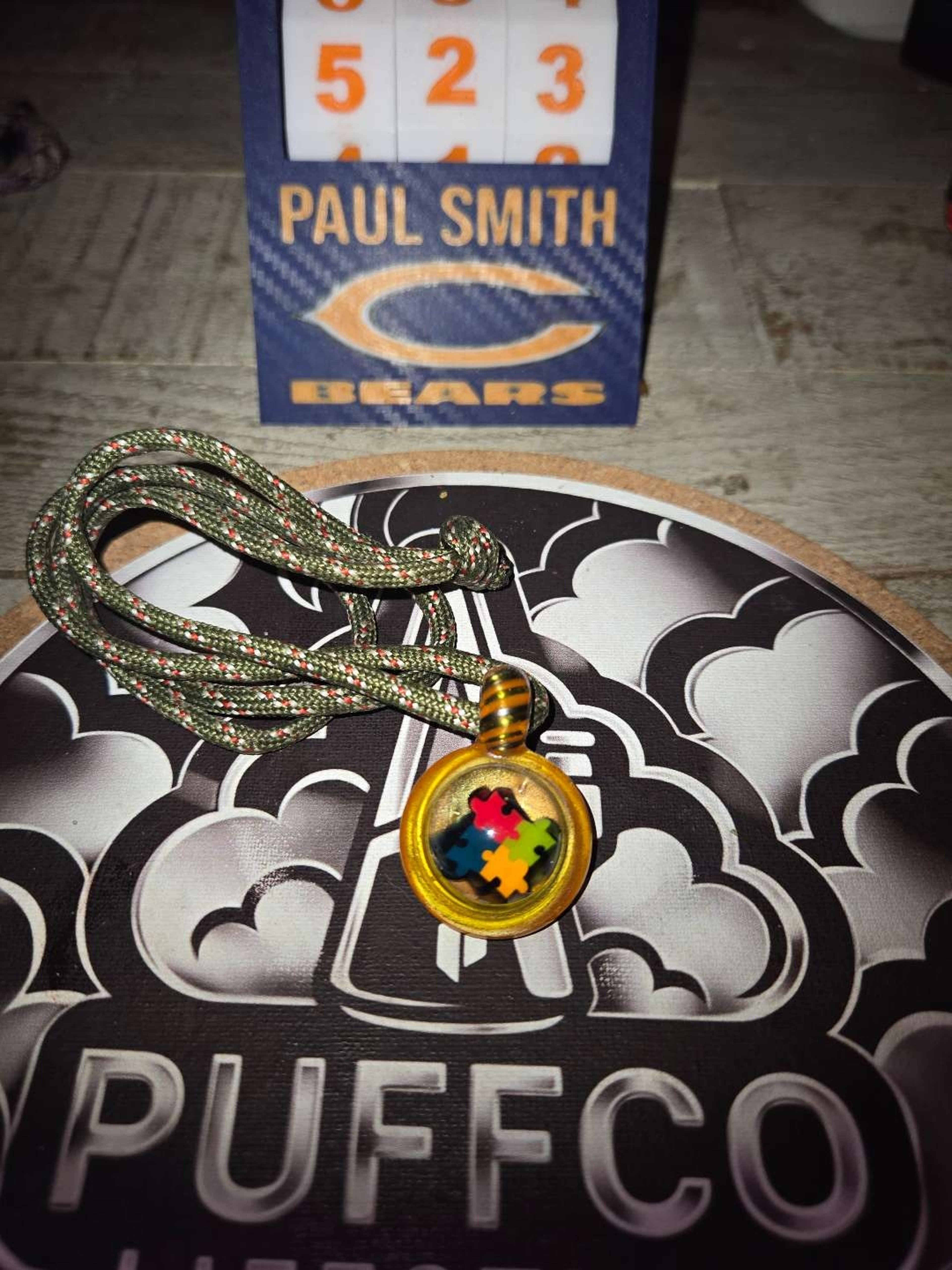 Autism awareness pendant image 0