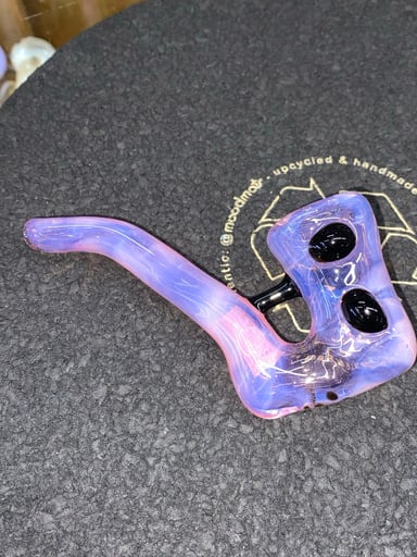Preview pic of Freeways Glass Art Purple Sherlock