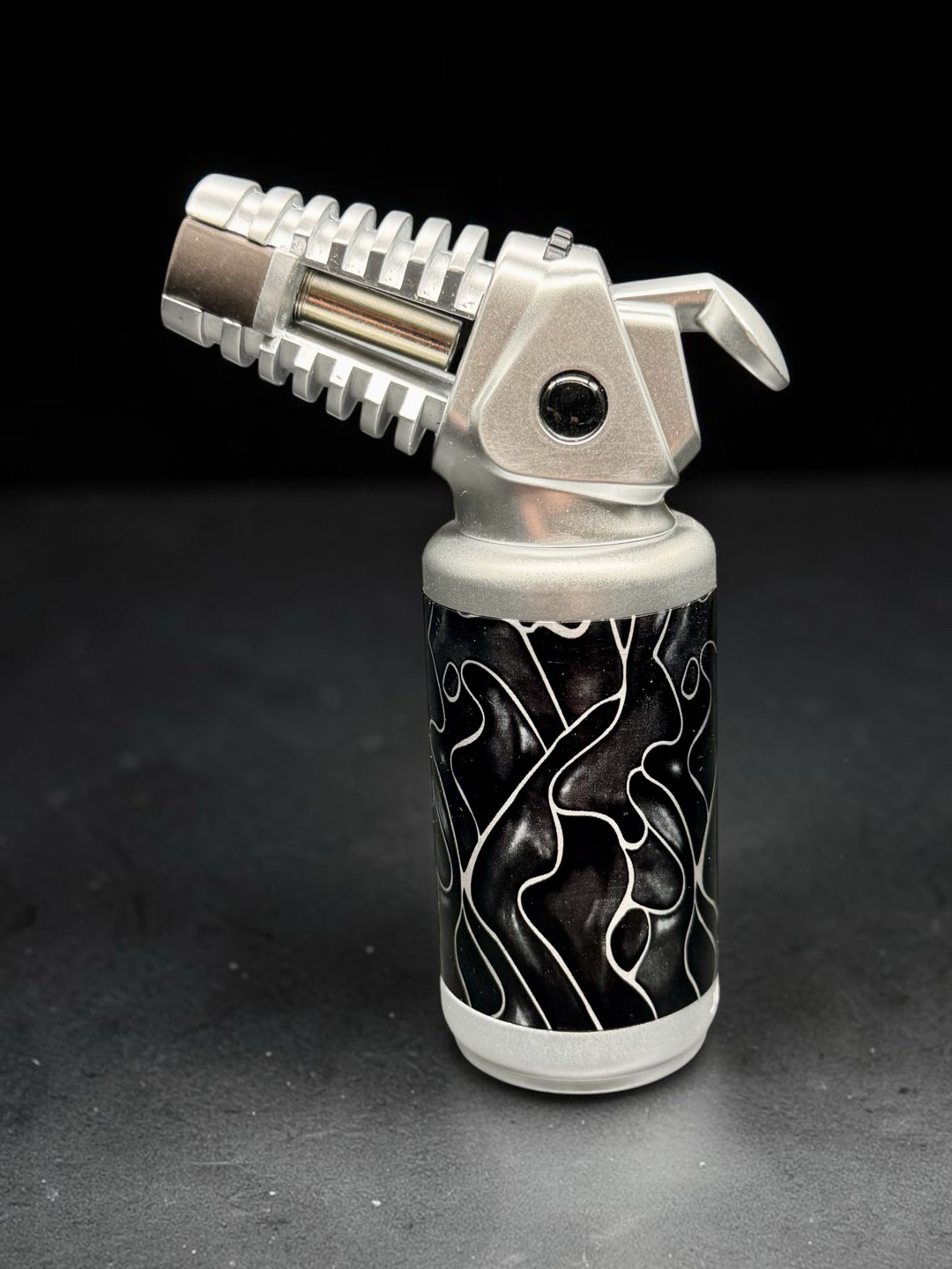 JOBON ZB-668 Jet Torch Lighter – Refillable Windproof Butane Torch w/ Gift Box image 0