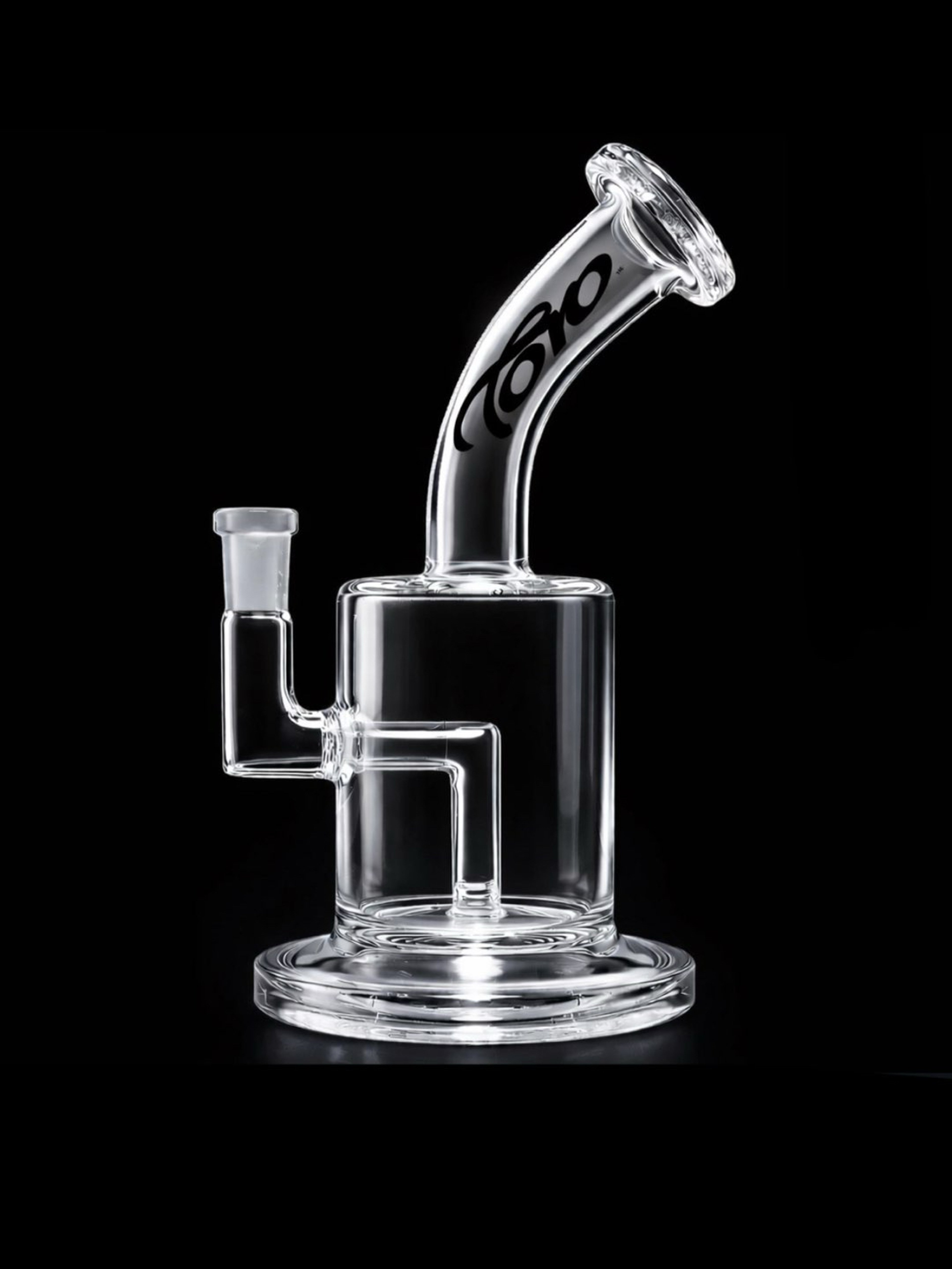Preview pic of Toro Glass Big Mac 10mm Rig w/ Bake On Label