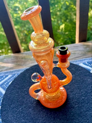 Preview pic of Thewiscokid Glass Recycler Rig *Brand New*