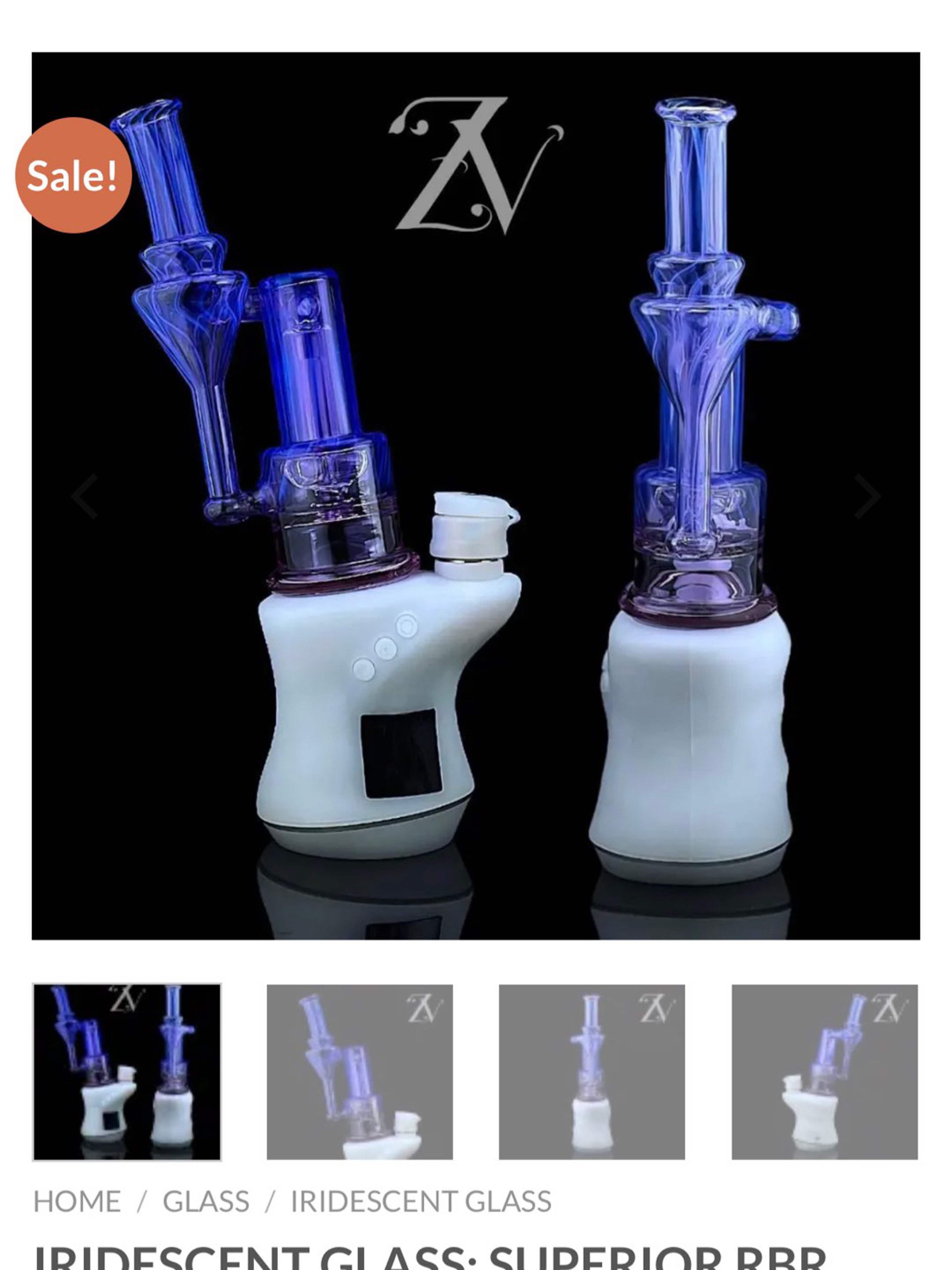 Preview pic of Iridescent glass superior RBR for the carta