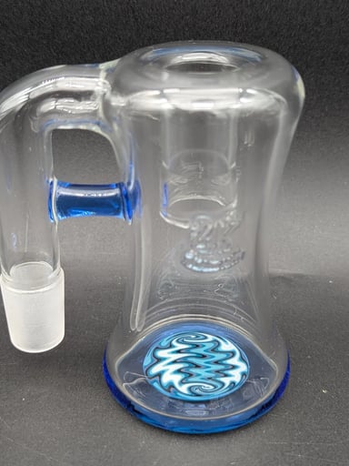 Preview pic of 2K GLASS 18MM DRY ASH CATCHERS 90 DEGREES